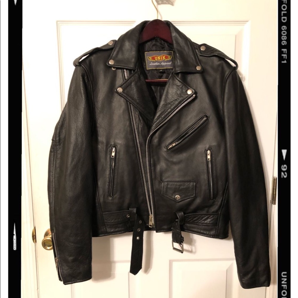 NWT Unik Real Leather Jacket